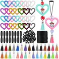 thumbnail image 1 of 30 Sets Silicone Beaded Ring Making Kit for DIY, 1 of 5