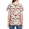 thumbnail image 7 of Wukai Mushroom Youth Unisex Short Sleeve T-Shirt for Boys, Girls, Teens, and Kids-X-Large, 7 of 7