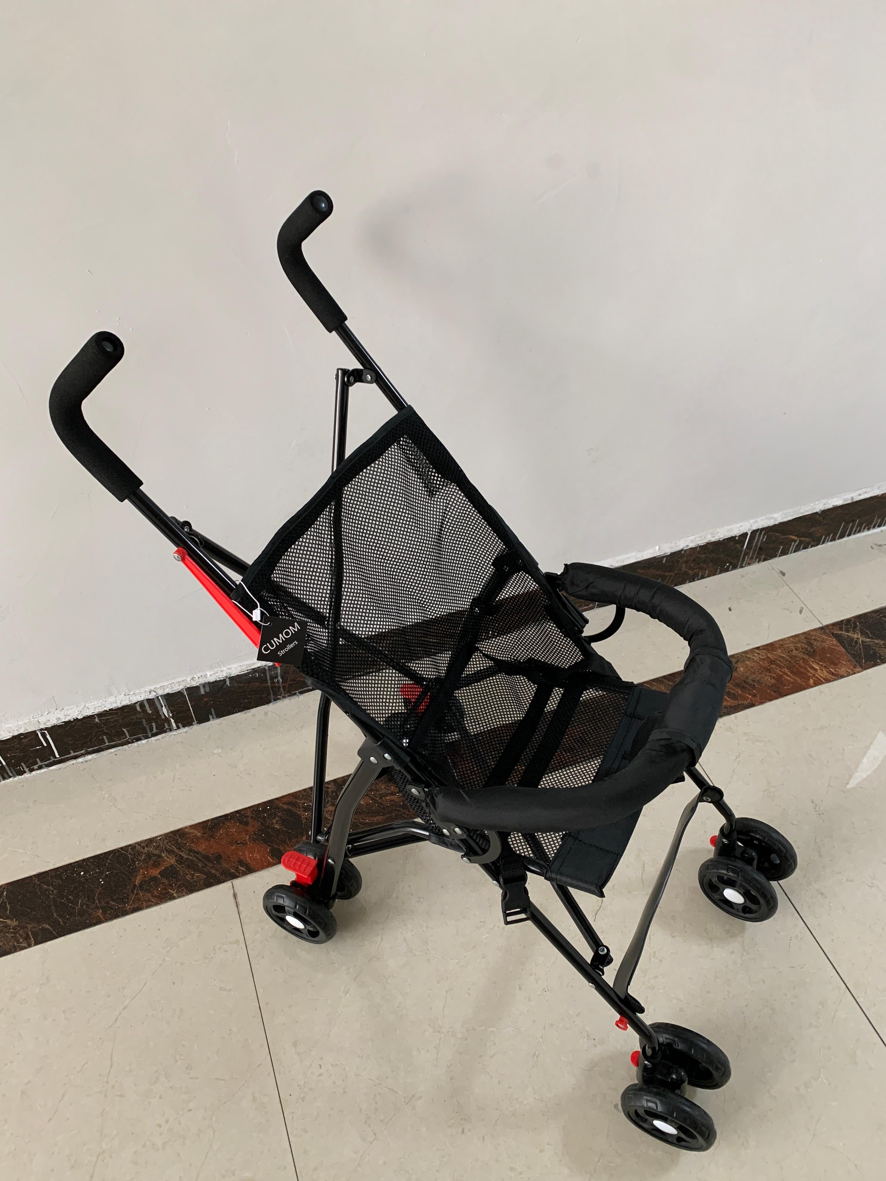 CUMOM Strollers Lightweight Baby Stroller with Mesh Seat, Compact Fold for Easy Travel