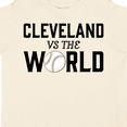 thumbnail image 4 of Inktastic Cleveland Vs. the World with Baseball Boys or Girls Toddler T-Shirt, 4 of 5