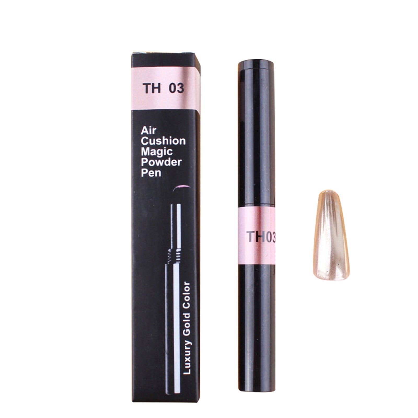 ã totoã pro beauty tools nail pen nail brush air cushion magic mirror powder, solid mirror color