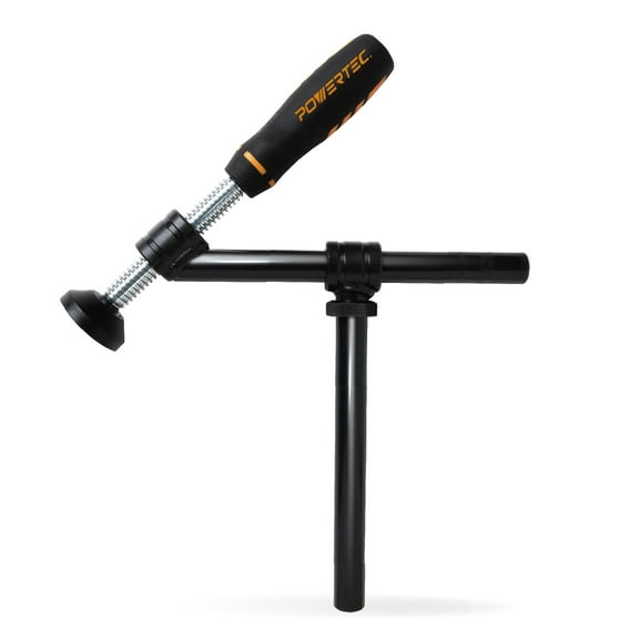 POWERTEC 71773 45° Screw Clamp, Fits 3/4" Bench Dog Holes, 1 PK