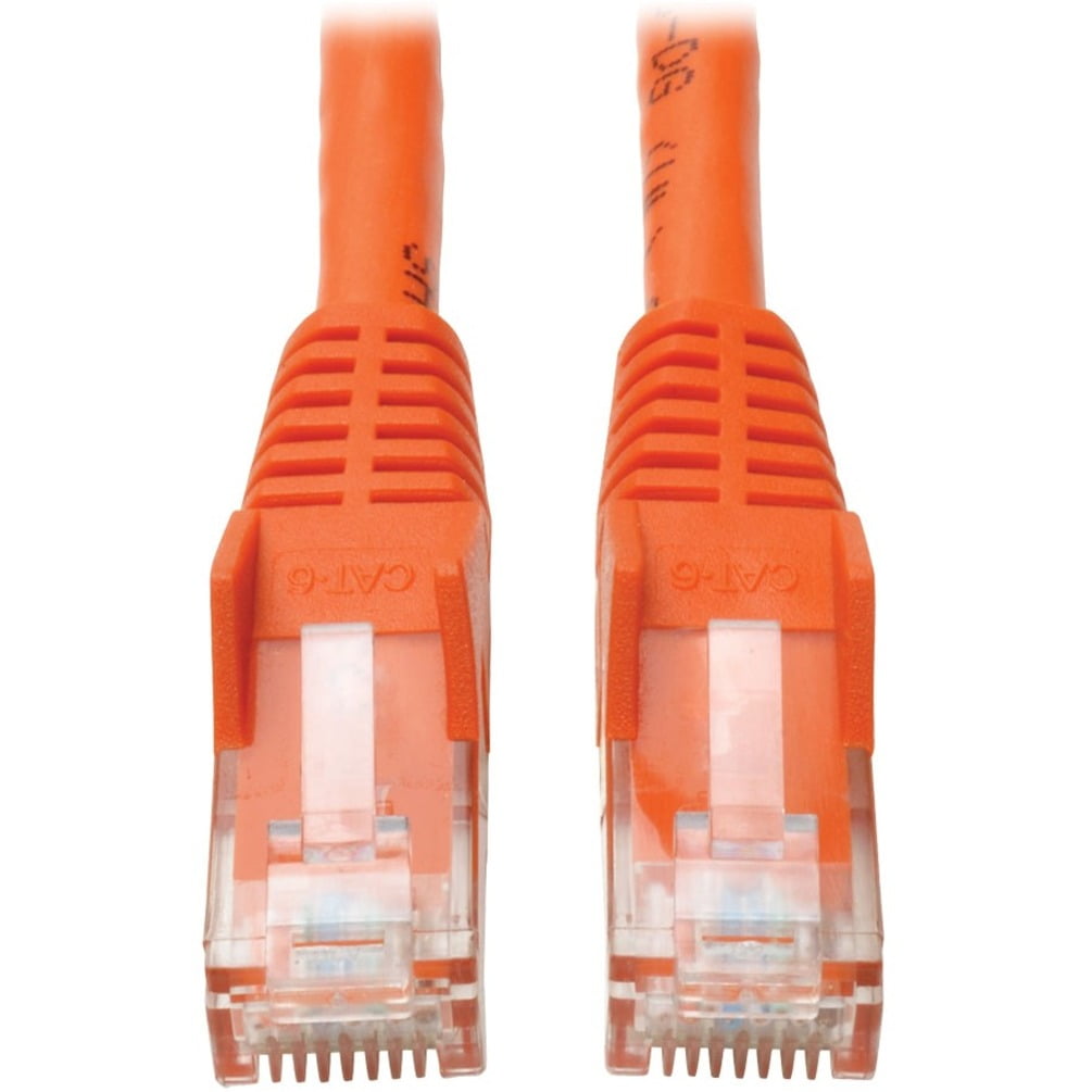 CLASSYTEK ZEROboot Series Cat5e 24AWG UTP Ethernet Network Patch Cable 50ft Orange