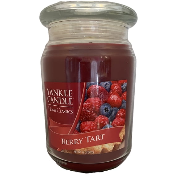 Yankee Candle Home Classics BERRY TART Large 22oz Jar Candle