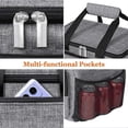 thumbnail image 4 of Lunch Bag Insulated Lunch Box for Women/Men Reusable Lunch Tote Bag with Adjustable Shoulder Strap,Front Zipper Pocket A, 4 of 5