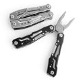 thumbnail image 3 of Mini Portable Multi-Tool Folding Pliers 13In1 Multipurpose Repair Tool - Black, 3 of 7