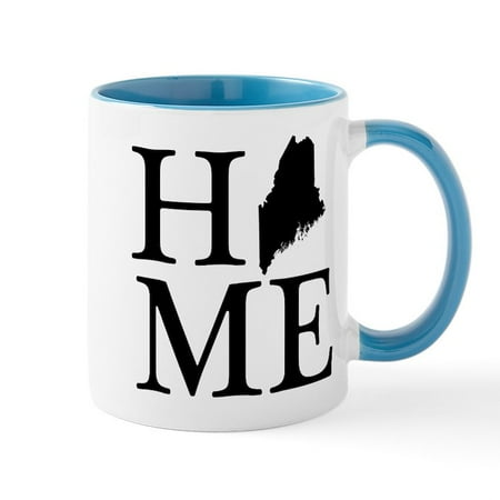 

CafePress - Maine Home - 11 oz Ceramic Mug - Novelty Coffee Tea Cup