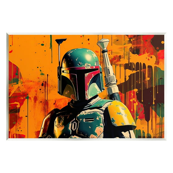 Stupell Industries Sci-Fi Pop Urban Style Fairy Tales & Fantasy Painting Unframed Art Print Wall Art, 15 x 10