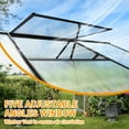 thumbnail image 2 of UBesGoo Heavy Duty Walk-in Polycarbonate Green House, Greenhouse for Garden Use, with Sturdy Aluminum Frame and Ventilation System, 6'x8'  Portable Greenhouses Kit, 2 of 14