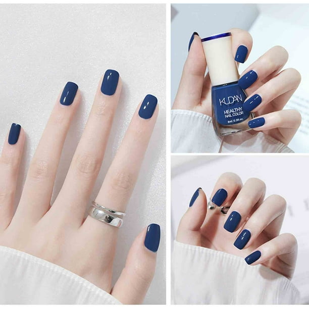 Esmalte de uñas, regalos para mujeres Esmalte de uñas despegable a base de agua Esmalte de uñas despegable que no se seca al horno 8 ml Arte de uñas