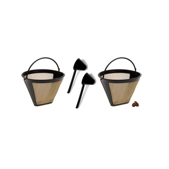 Replacement Permanent Coffee filter GTF Gold Tone Filter for DCC-3200 with Large Coffee Scoop