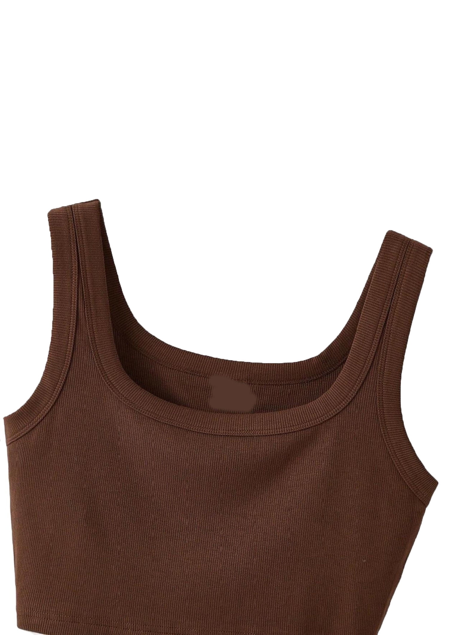 トップス andmary Rimma check set tops brown Rimma check set tops