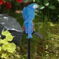 thumbnail image 5 of Luz Solar Al Aire Libre Luz LED para césped 600mAh pájaro loro lámpara montada en tierra para patio de camino al aire libre Sywqhk Para estrenar, 5 of 5