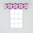 thumbnail image 2 of Ambesonne Romantic Valance Pack of 2, Hand Drawn Blossoms Motif, 54"X12", Multicolor, 2 of 4