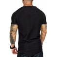 thumbnail image 5 of COOFANDY Men's Gym Shirts Fitted Fitness Tee Bodybuilding Workout T-Shirt, 5 of 7