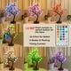 thumbnail image 2 of Lámpara de mesa Pooqla RGB Cherry Blossom Tree con 36 LED 16 colores, 2 of 6