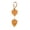 Orange 【1* Curtain Cord】, variant on Leaf Shape Curtain Straps Tieback Room Accessories Handmade Curtain Buckle Rope for Elegant Window Dressing and Home Decoration Topliu