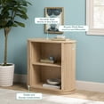 thumbnail image 3 of Modern Reeded Entryway Accent Cabinet, Coastal Oak, 3 of 18