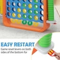 thumbnail image 5 of Nyeekoy Jumbo 4-to-Score Game Set Tailgate for Kids and Adults, Orange + Blue, 5 of 7