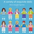 thumbnail image 5 of Serie de casas en el árbol de la buena amiga de una niña, compatible con juguetes de bloques de construcción creativos de partículas pequeñas LEGO, 5 of 5