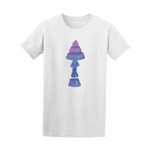 Psychedelic Pink Divided Mushroom T-Shirt - Image by Shutterstock, Male Small