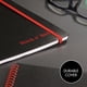 thumbnail image 4 of Black n' Red Business Notebooks, paquete de 3 cubiertas suaves, doble alambre, 70 hojas, 8-1/4" x 5-7/8"", negro (400161061), 4 of 5