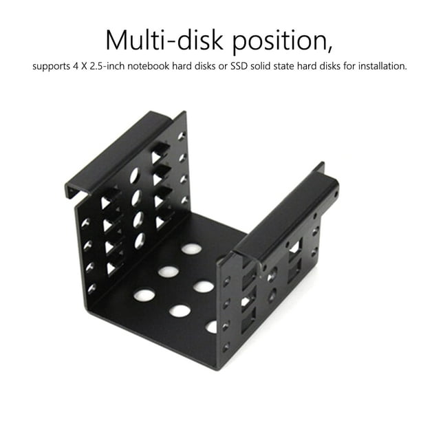 10 Pièces 2 5 À 3 5 SSD HDD Métal Adaptateur Support De Montage