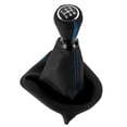 thumbnail image 1 of 5-speed For 207 307 406 for C3 FOR C4 C5 Leather Shift Knob Gear Lever Cover, 1 of 6