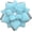 Frost Blue, variant on 3D Sunflower ™ Shaped Decorative Throw Pillow - Soft Plush Cushion for Bed and Couch, Cute Boho & Cottagecore Home Decor Accent, Golden Yellow, 20 Inches