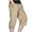Khaki-07, variant on VIPOIN Men's Cargo Shorts Casual Twill Elastic 3/4 Capri Pants Below Knee Long Shorts with Pockets