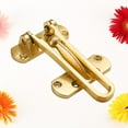 thumbnail image 6 of Anti-Theft Buckle Door Lock Home Hotel Door Bolt Latch Heavy Duty Door  (Golden), 6 of 6