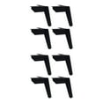 thumbnail image 4 of Patas de muebles Matsuzay decorativas y duraderas 10cm negro ronco 2Conjunto, 4 of 6