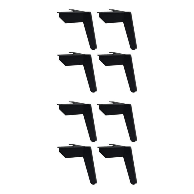 Bewildely Patas de muebles resistentes al óxido, 4 pack/lote, para un fácil reemplazo, accesorios duraderos para muebles Type1 NO1