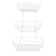 thumbnail image 1 of Cuenco cesta de frutas de 3 niveles, organizador de cocina, soporte para ahorro de espacio, mostrador, MESA CENTRO DE MESA, contenedor, soporte para servir, 1 of 8