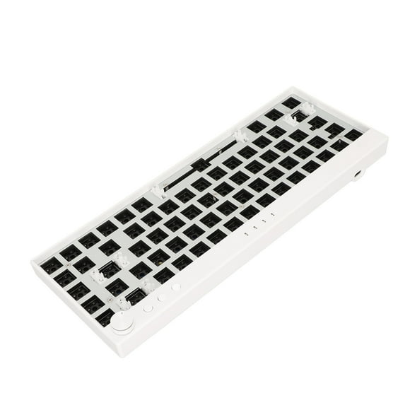 DIY Mechanical Keyboard, Custom Mechanical Keyboard Ergonomic ABS 68 Keys For Custom White