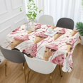 thumbnail image 2 of Yayeee Tablecloths 60" x 90" Rectangle Wrinkle Resistant Party Table Cover, Pink Ice Cream Pattern, 2 of 8