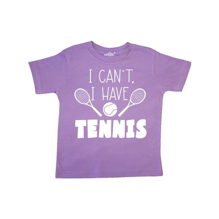 

Inktastic I Cant I Have Tennis Gift Toddler Boy or Toddler Girl T-Shirt