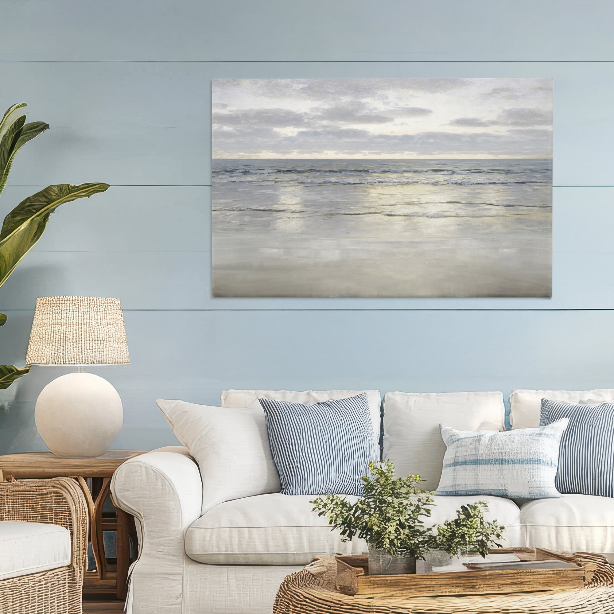 Stupell Industries Sunlight On The Sea Canvas Wall Art, design by Christy McKee