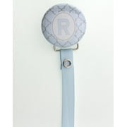 Personalized Initial Moroccan Tile Pacifier Clip