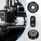 thumbnail image 4 of Uxcell 10 piezas de rodillos V-Slot para impresora 3D, ruedas de gantry de alta velocidad, rueda de polea POM con rodamientos de doble escudo 625ZZ (negro), 4 of 6