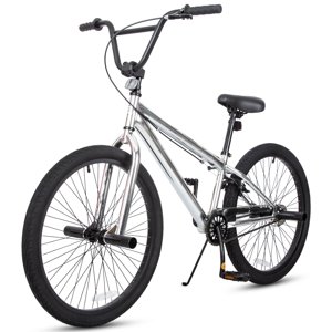 Hykolity 24 Inch BMX Bike, 4 Pegs, Rear U-Brake
