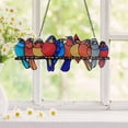 thumbnail image 4 of Naiovety Animal pájaro especies ventana habitación decoración nórdica acrílico y Metal artesanía simulación colgante ornamento para bebé niños Decoración del hogar bandada de pájaros 3 Naiovety HA005315-03, 4 of 6