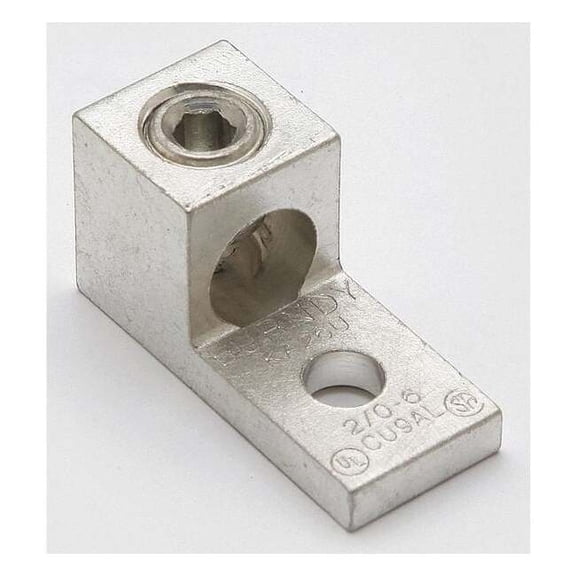 Burndy MechConn,Aluminum,1/4 in,Hex KA26U