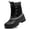 Black B, variant on GUBARUN Men's Snow Boots Insulated Waterproof Warm Hiking Winter Boots for Outdoor