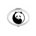 thumbnail image 1 of Harmonize Positive Negative Panda Surroundings Mirror Portable Fold Hand Makeup Double Side Glasses, 1 of 3