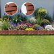 thumbnail image 4 of Paneles de valla de plástico para jardín | Paquete de 4 bordes decorativos para macizos de flores, bordes de césped y protección de plantas, 4 of 6