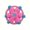 pink, variant on Durable Anti-Choking Squeaky Dog Chew Toy, Soft Rope Loop for Interactive Play, Great for Tug-of-War, Fetch & Dental Care, Suitable for Puppies and Adult Dogs, Multiple Colors