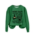 thumbnail image 4 of Sixuan Halloween Sweatshirt, Womens Fall Fashion 2024 Hoodies for Women, Women'S Some Days You Have To Put On The Hat Casual Sweatshirt, 4 of 4