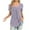 Purple, variant on Drses Womens Summer Tops Women Fashion Casual Short Sleeve Loose T-Shirt Blouse Tops Womens Tops