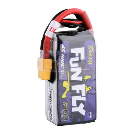 Tattu FunFly 1300mAh 4s 100C Lipo Battery (Best 4s Lipo Battery)
